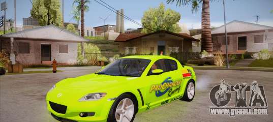 Mazda RX8 Tunnable for GTA San Andreas