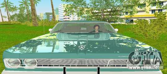 Plymouth Fury III 1969 Coupe for GTA Vice City