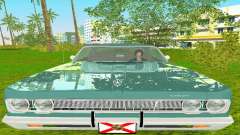 Plymouth Fury III 1969 Coupe for GTA Vice City