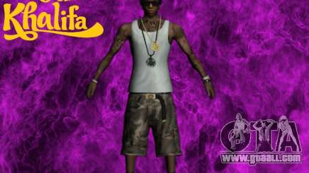 Wiz Khalifa for GTA San Andreas
