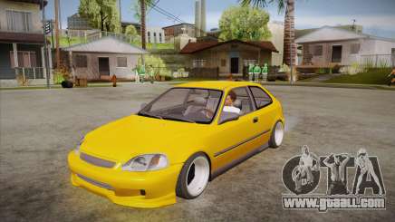 Honda Civic 1998 Tuned for GTA San Andreas