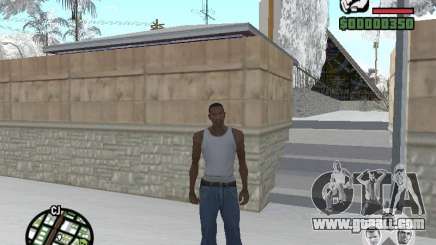 Switching between characters as in GTA V for GTA San Andreas
