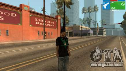 New drug dealer Afro for GTA San Andreas