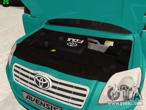 Toyota Avensis 2.0 16v VVT-i D4 Executive for GTA San Andreas