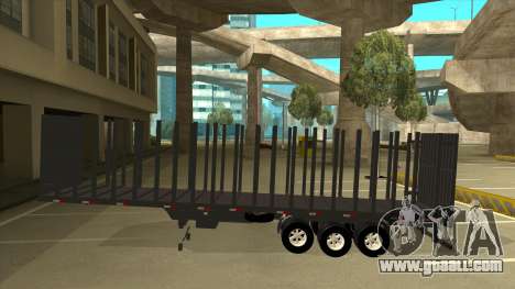 Semi-trailer for Mercedes-Benz LS 2638 for GTA San Andreas