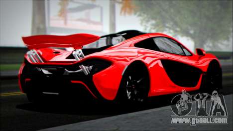 McLaren P1 2014 for GTA San Andreas