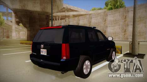 Cadillac Escalade 2011 FBI for GTA San Andreas