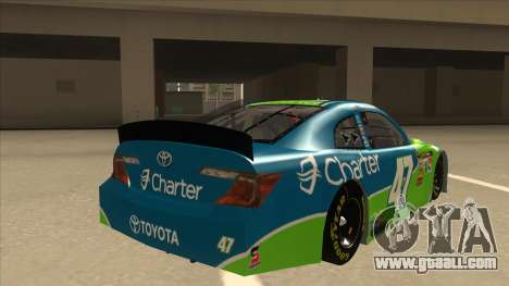 Toyota Camry NASCAR No. 47 Charter for GTA San Andreas