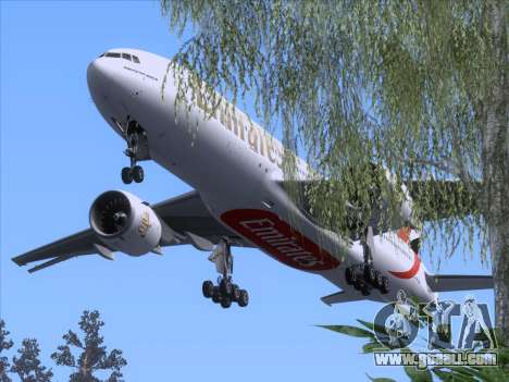 Boeing 777-21HLR Emirates for GTA San Andreas