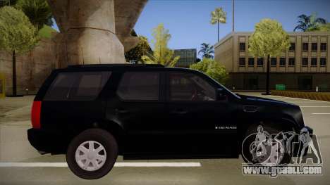 Cadillac Escalade 2011 Unmarked FBI for GTA San Andreas
