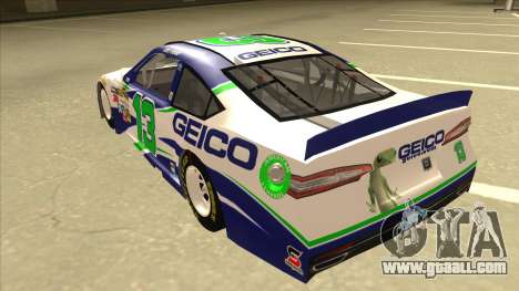 Ford Fusion NASCAR No. 13 GEICO for GTA San Andreas