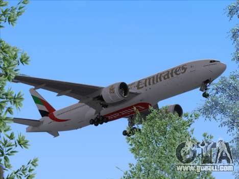 Boeing 777-21HLR Emirates for GTA San Andreas