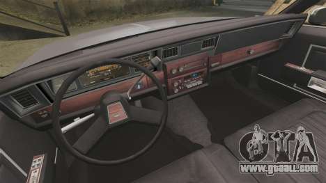 Chevrolet Impala 1985 for GTA 4