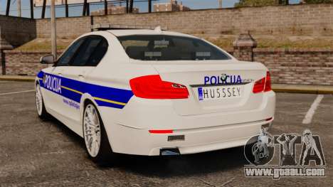 BMW M5 Croatian Police [ELS] for GTA 4