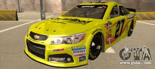 Chevrolet SS NASCAR No. 27 Menards for GTA San Andreas