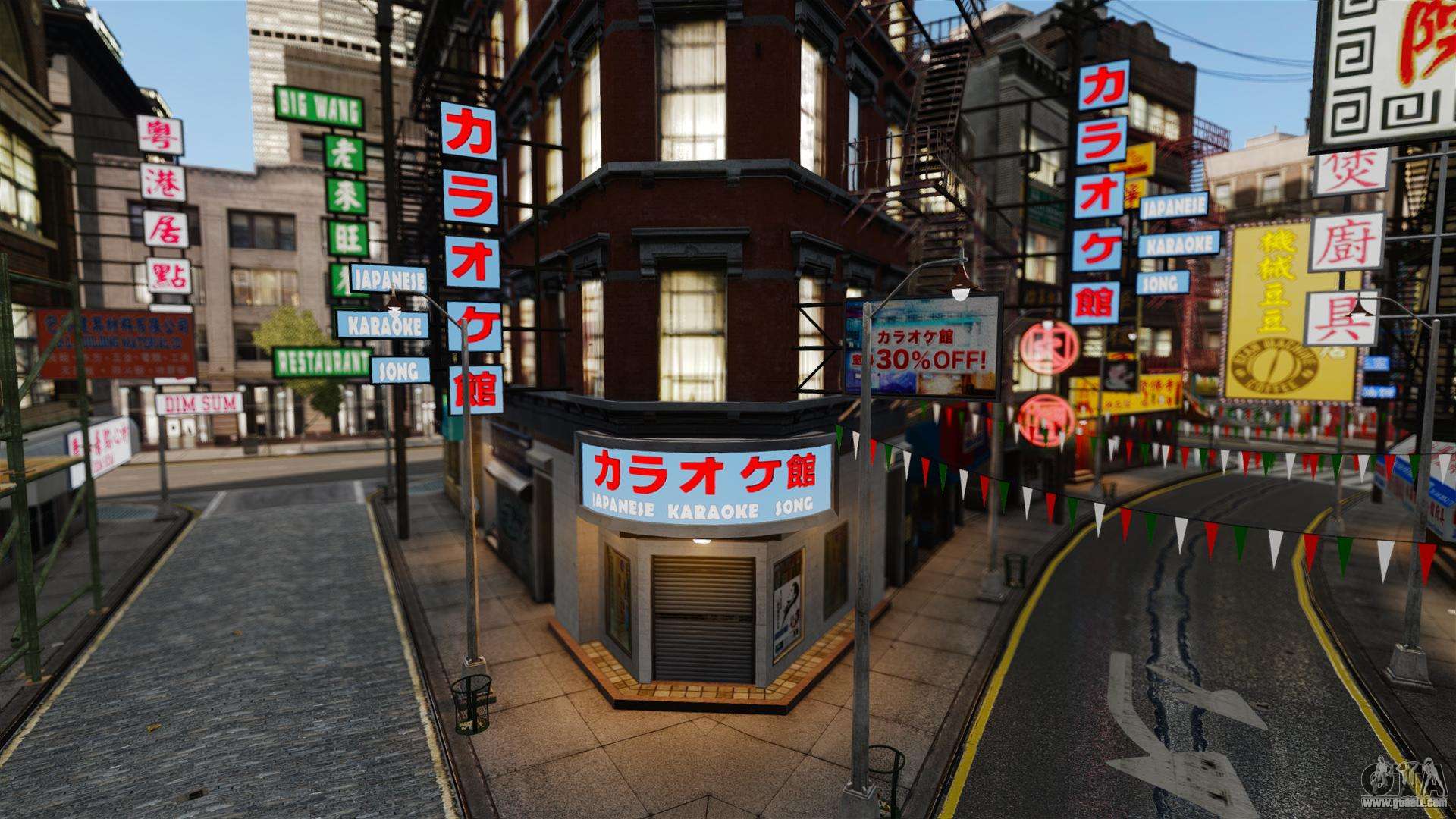 Real stores for GTA 4