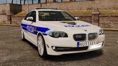 BMW M5 Croatian Police [ELS] for GTA 4