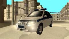 Lada Granta 2190 Police v 2.0 for GTA San Andreas