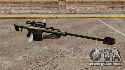 The Barrett M82 sniper rifle v1 for GTA 4