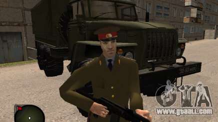 Major General Of The Russian Army for GTA San Andreas