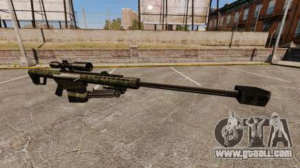The Barrett M82 sniper rifle v7 for GTA 4