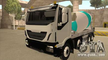 Hi-Land Concrete Mixer Truck Iveco for GTA San Andreas