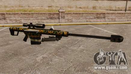 The Barrett M82 sniper rifle v13 for GTA 4