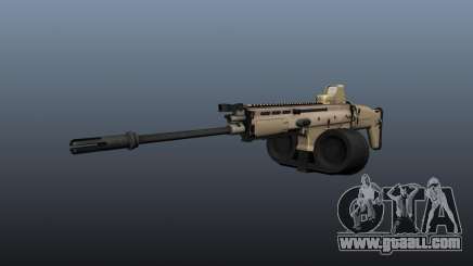 FN SCAR-H Machine Gun LMG for GTA 4