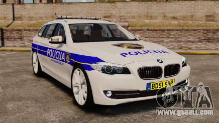BMW M5 Touring Croatian Police [ELS] for GTA 4