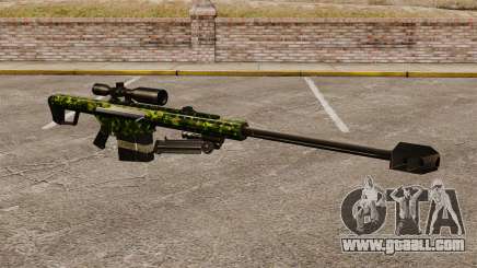 The Barrett M82 sniper rifle v4 for GTA 4