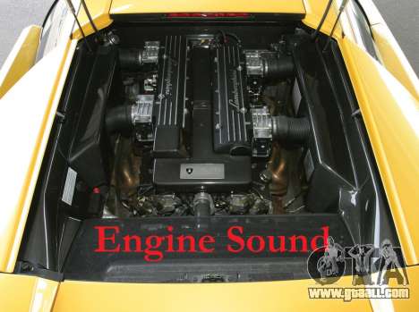 Engine sound Lamborghini Murcielago for GTA 4