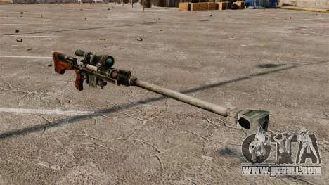 Anti-materiel rifle for GTA 4