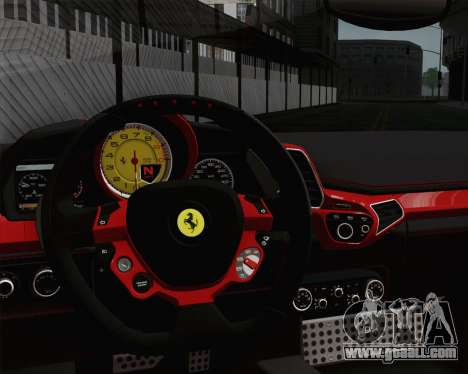 Ferrari 458 Italia 2010 for GTA San Andreas