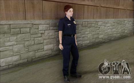 GTA 5 Police Woman for GTA San Andreas