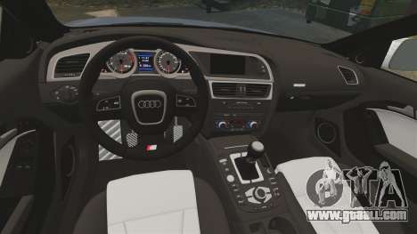 Audi S5 Convertible 2012 for GTA 4