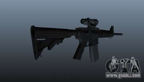 Automatic M4 carbine for GTA 4
