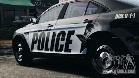 Ford Taurus Police Interceptor 2010 for GTA 4