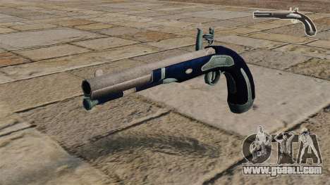 Flint-lock pistol for GTA 4