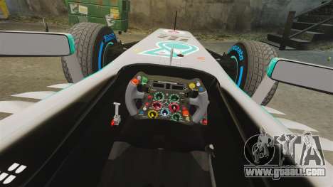 Mercedes AMG F1 W04 v4 for GTA 4