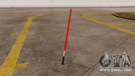 Red laser sword Star Wars for GTA 4