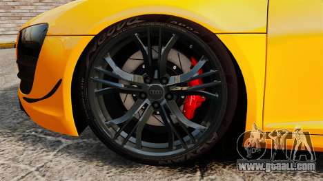 Audi R8 GT Spyder for GTA 4