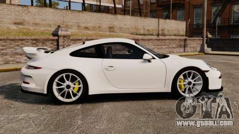 Porsche 911 GT3 (991) 2013 for GTA 4