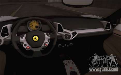 Ferrari 458 Italia Liberty Walk LB Performance for GTA San Andreas