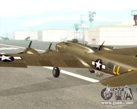 B-17G for GTA San Andreas
