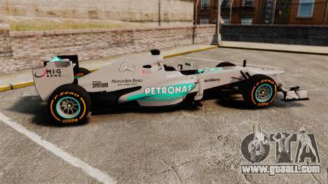 Mercedes AMG F1 W04 v3 for GTA 4