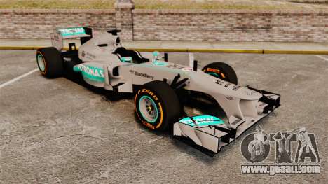 Mercedes AMG F1 W04 v3 for GTA 4