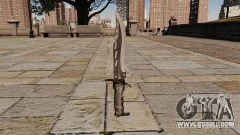 Elite combat knife, the Blade Raider for GTA 4