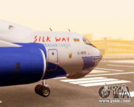 Il-76td Silk Way for GTA San Andreas