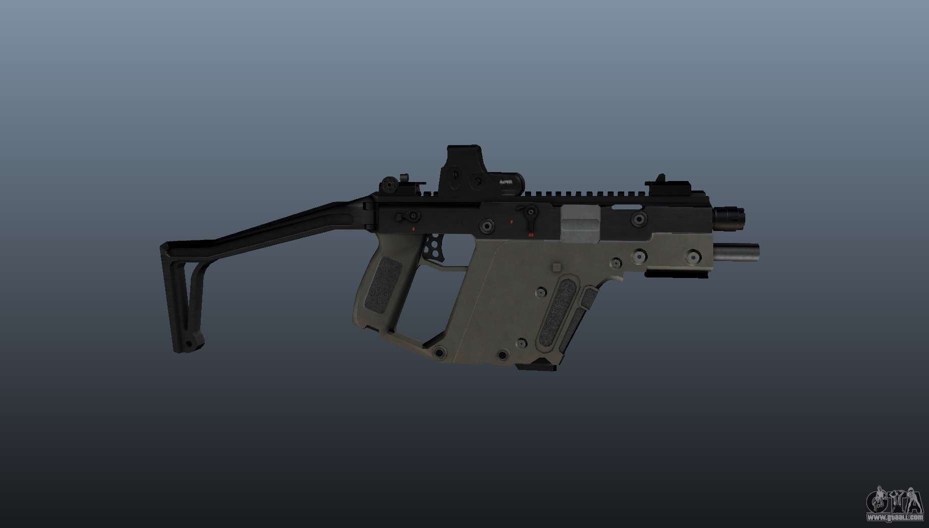 Submachine gun Kriss Super V for GTA 4