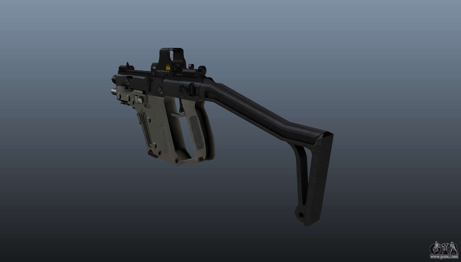 Submachine Gun Kriss Super V For Gta 4